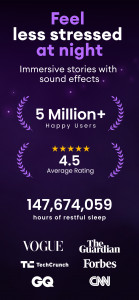 اسکرین شات 2 برنامه Loóna: Bedtime Calm & Sleep