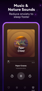 اسکرین شات 5 برنامه Loóna: Bedtime Calm & Sleep