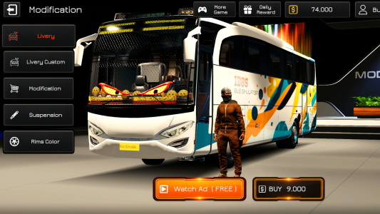 اسکرین شات 2 بازی IDBS Bus Simulator