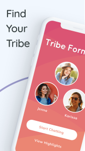 اسکرین شات 1 برنامه We3: Meet New People in Groups