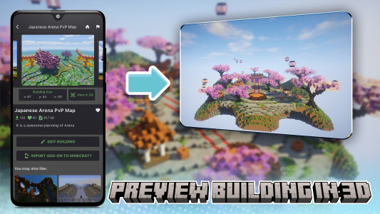 اسکرین شات 4 برنامه Master Builder for Minecraft