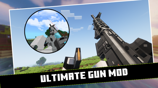 اسکرین شات 1 برنامه Gun Weapon Mod for MCPE