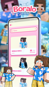 اسکرین شات 3 برنامه Skin for MCPE: Minecraft Skins