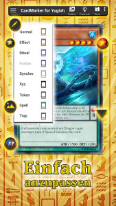 اسکرین شات 3 برنامه Kartenhersteller für YugiOh