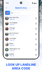 اسکرین شات 5 برنامه Mobile Number Locator