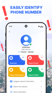 اسکرین شات 3 برنامه Mobile Number Locator