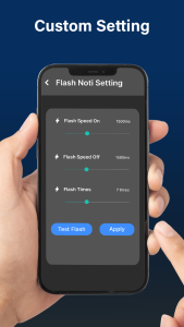 اسکرین شات 8 برنامه Flash Alert - Flashlight App