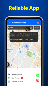 اسکرین شات 3 برنامه Mobile Number Locator