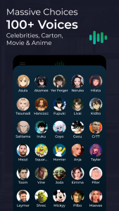 اسکرین شات 3 برنامه Voice AI - Changer Your Voice