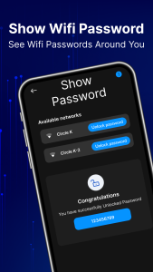 اسکرین شات 1 برنامه Wifi Password: Wifi Hotspot