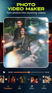 اسکرین شات 1 برنامه Photo Video & Slideshow Maker