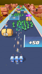 اسکرین شات 1 بازی Zombie Run And Gun