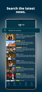 اسکرین شات 4 برنامه SQUID - News & Magazines