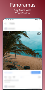 اسکرین شات 2 برنامه PanoraSplit - Panorama Maker