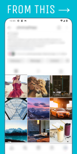 اسکرین شات 1 برنامه Grid Maker: PhotoSplit
