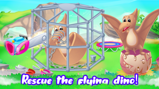 اسکرین شات 4 بازی Dino World Jurassic for Kids