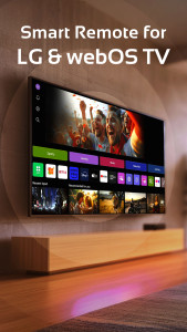 اسکرین شات 1 برنامه Smart Control Remote for LG TV