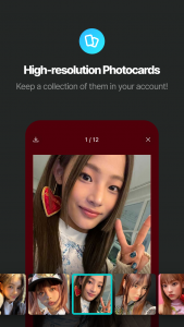اسکرین شات 7 برنامه Weverse Albums