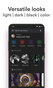 اسکرین شات 3 برنامه Retro Music Player