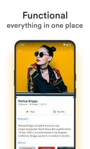 اسکرین شات 6 برنامه Retro Music Player