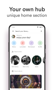 اسکرین شات 2 برنامه Retro Music Player