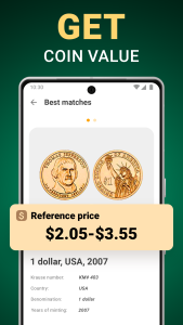 اسکرین شات 3 برنامه Coin ID - Coin Identifier