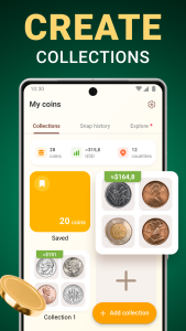 اسکرین شات 5 برنامه Coin ID - Coin Identifier