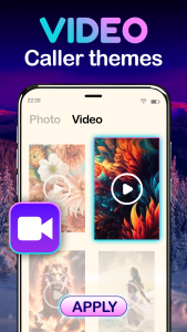 اسکرین شات 2 برنامه Color Phone, Call Screen Theme