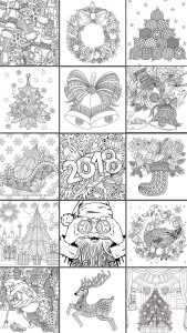 اسکرین شات 1 بازی 2022  Christmas Coloring Book