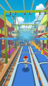 اسکرین شات 1 بازی Carpet Runner Train Surf Race