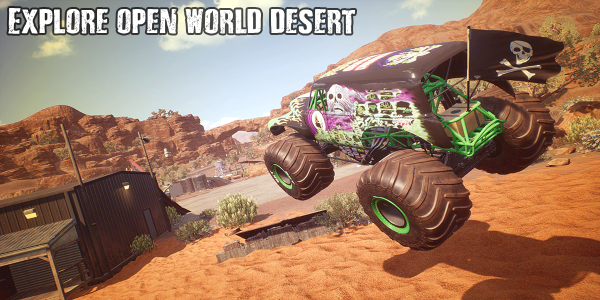 اسکرین شات 1 بازی Steel Monster Truck Racing Jam