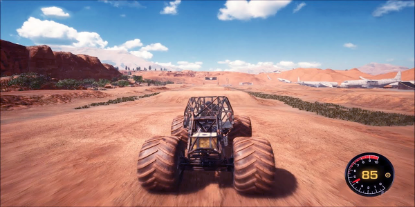 اسکرین شات 4 بازی Steel Monster Truck Racing Jam