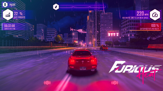 اسکرین شات 3 بازی Furious Heat Racing Simulator