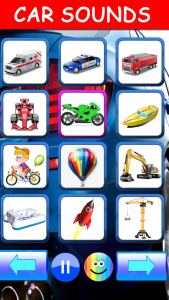 اسکرین شات 1 بازی Car sounds kids
