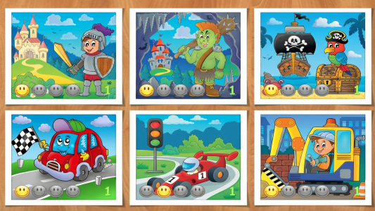 اسکرین شات 4 بازی Kids puzzles - 3 and 5 years