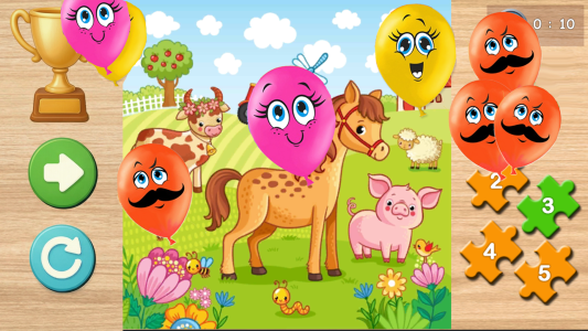 اسکرین شات 2 بازی Kids puzzles - 3 and 5 years