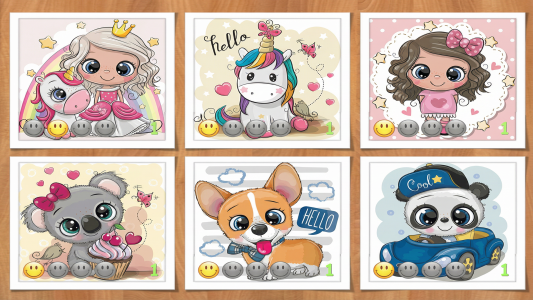 اسکرین شات 5 بازی Kids puzzles - 3 and 5 years