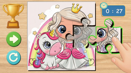 اسکرین شات 1 بازی Kids puzzles - 3 and 5 years