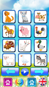 اسکرین شات 2 برنامه Sound for kids - Baby touch