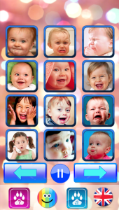 اسکرین شات 1 برنامه Sound for kids - Baby touch
