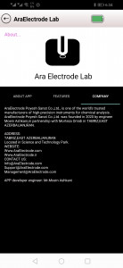 اسکرین شات 9 برنامه آرا الکترود لب