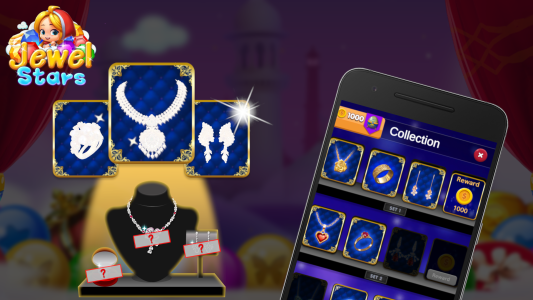 اسکرین شات 3 بازی Jewel Stars-Link Puzzle Game