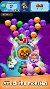 اسکرین شات 5 بازی Spookiz Blast:Pop&Blast Puzzle