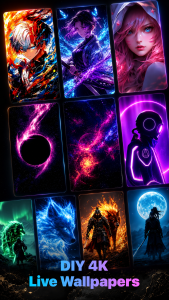 اسکرین شات 1 برنامه DIY Live Wallpaper - xWall