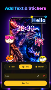 اسکرین شات 2 برنامه DIY Live Wallpaper - xWall