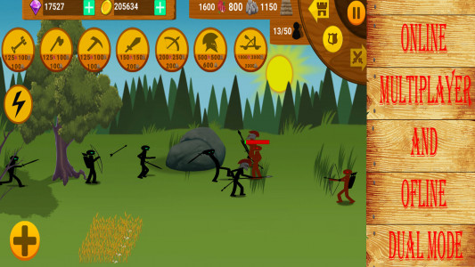 اسکرین شات 6 بازی Age of Stickman : Stick Battle