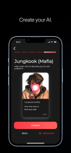 اسکرین شات 6 برنامه Chai: Chat AI Platform