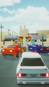 اسکرین شات 2 بازی Cars Overtaking Race