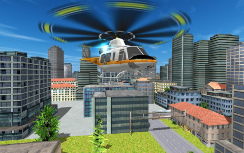 اسکرین شات 5 بازی City Helicopter Flight