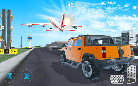 اسکرین شات 3 برنامه Flying Car Crash Simulator